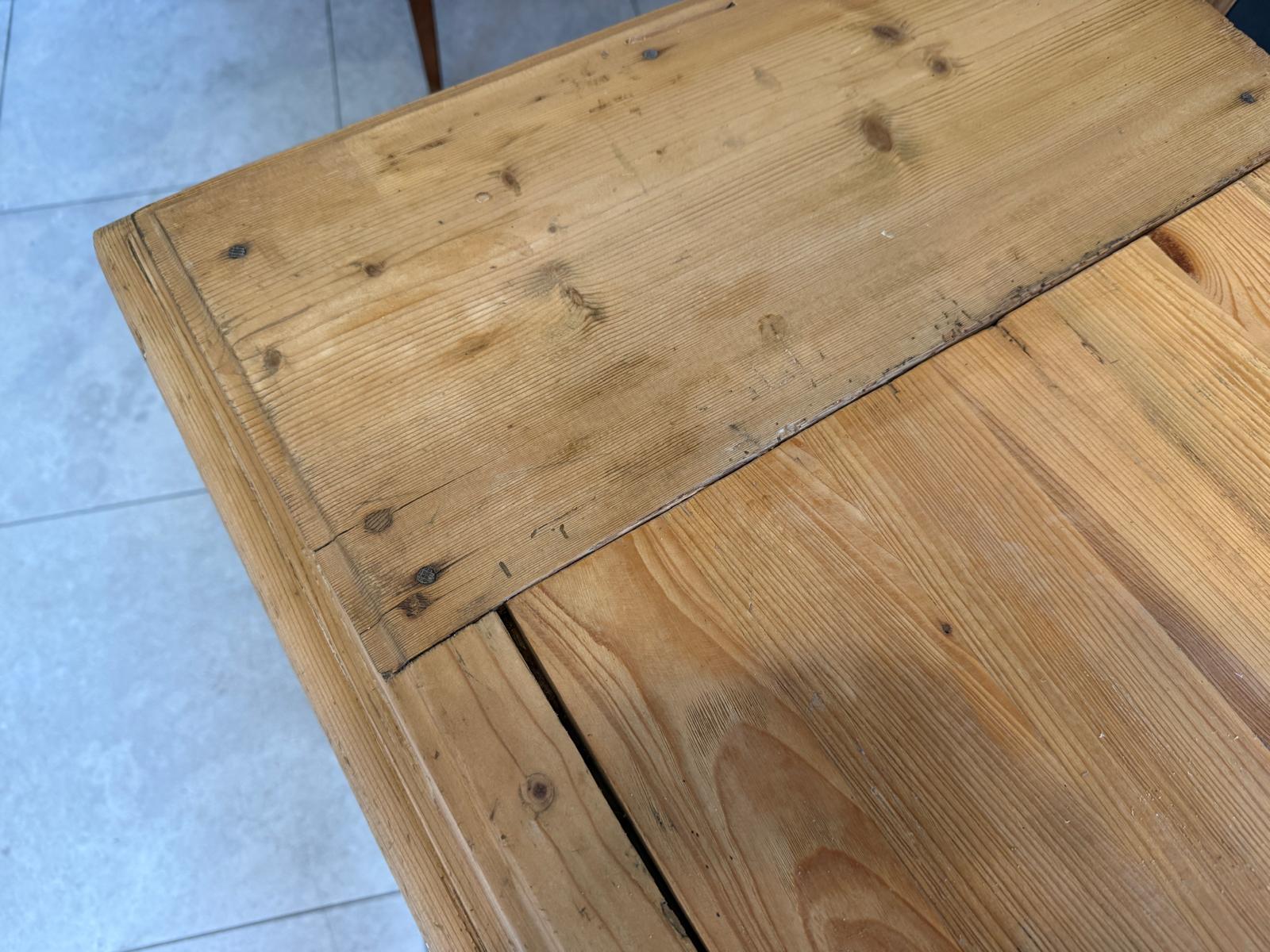 Gründerzeit Naturholschrank Küchenbuffet Küchenschrank Küchenkredenz D1032