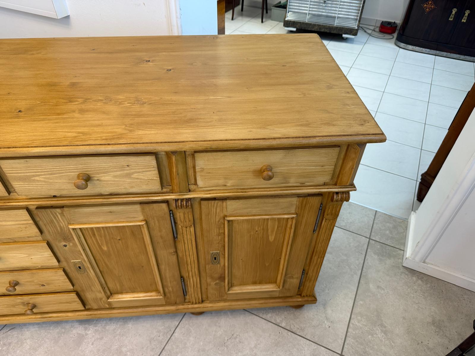 Gründerzeit Stil Apothekenschrank 9 Ladenkommode Bauernmöbel D2859
