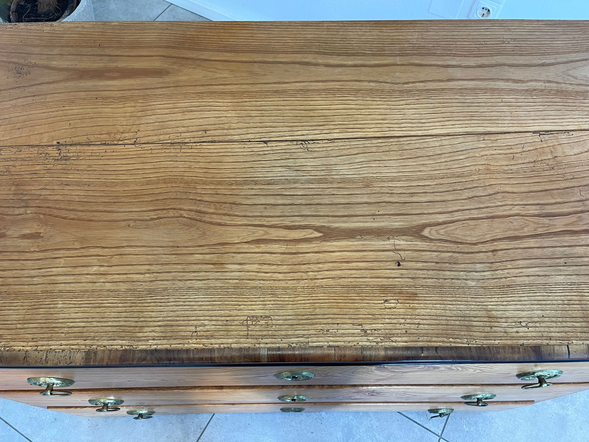 Sale Originale Biedermeier Kommode Eschenholz G1109