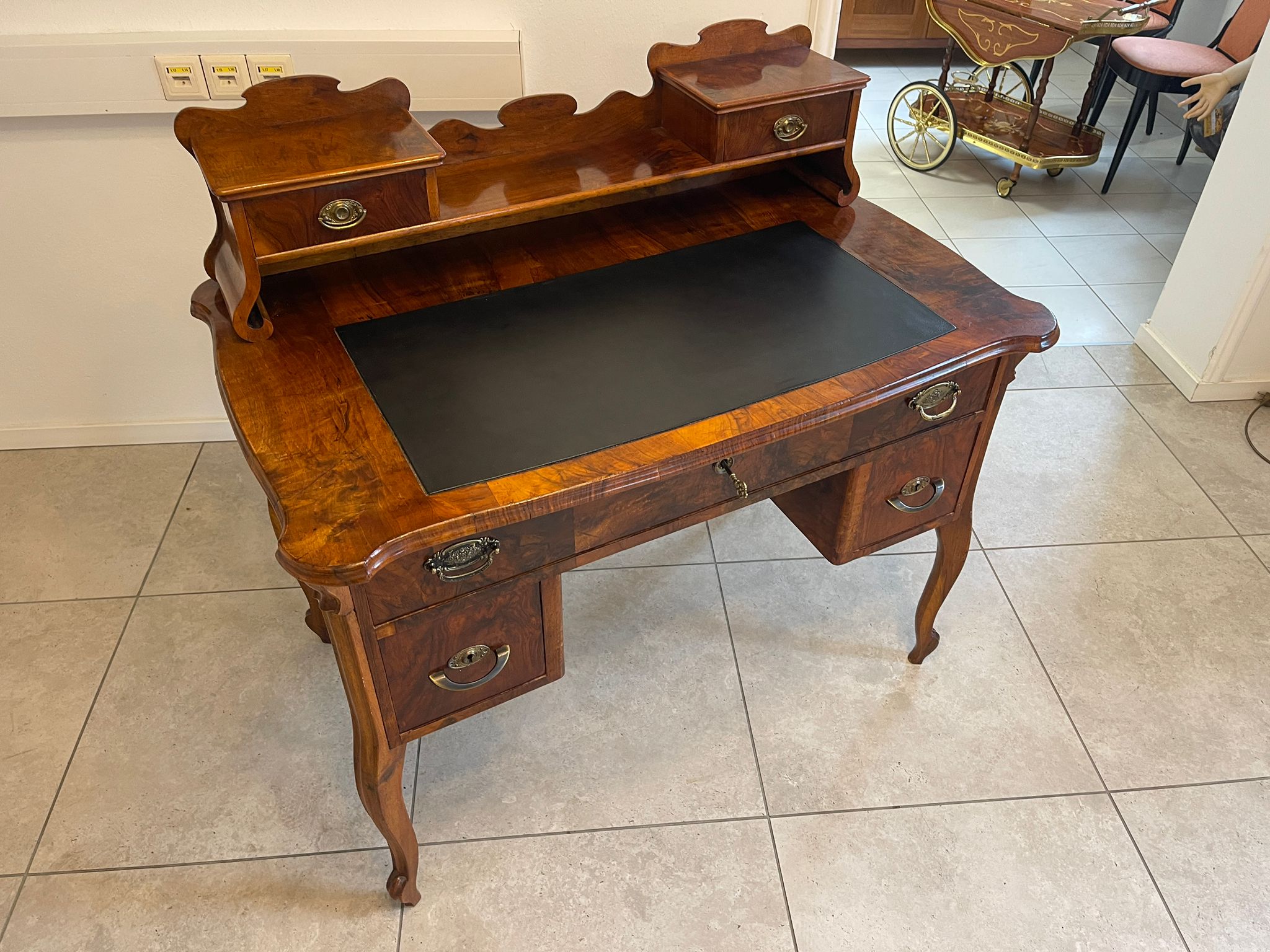 7a6f58f8-00a1-4014-8434-ee25166892fa Sale Spätbiedermeier Schreibtisch Sekretär Original A5069