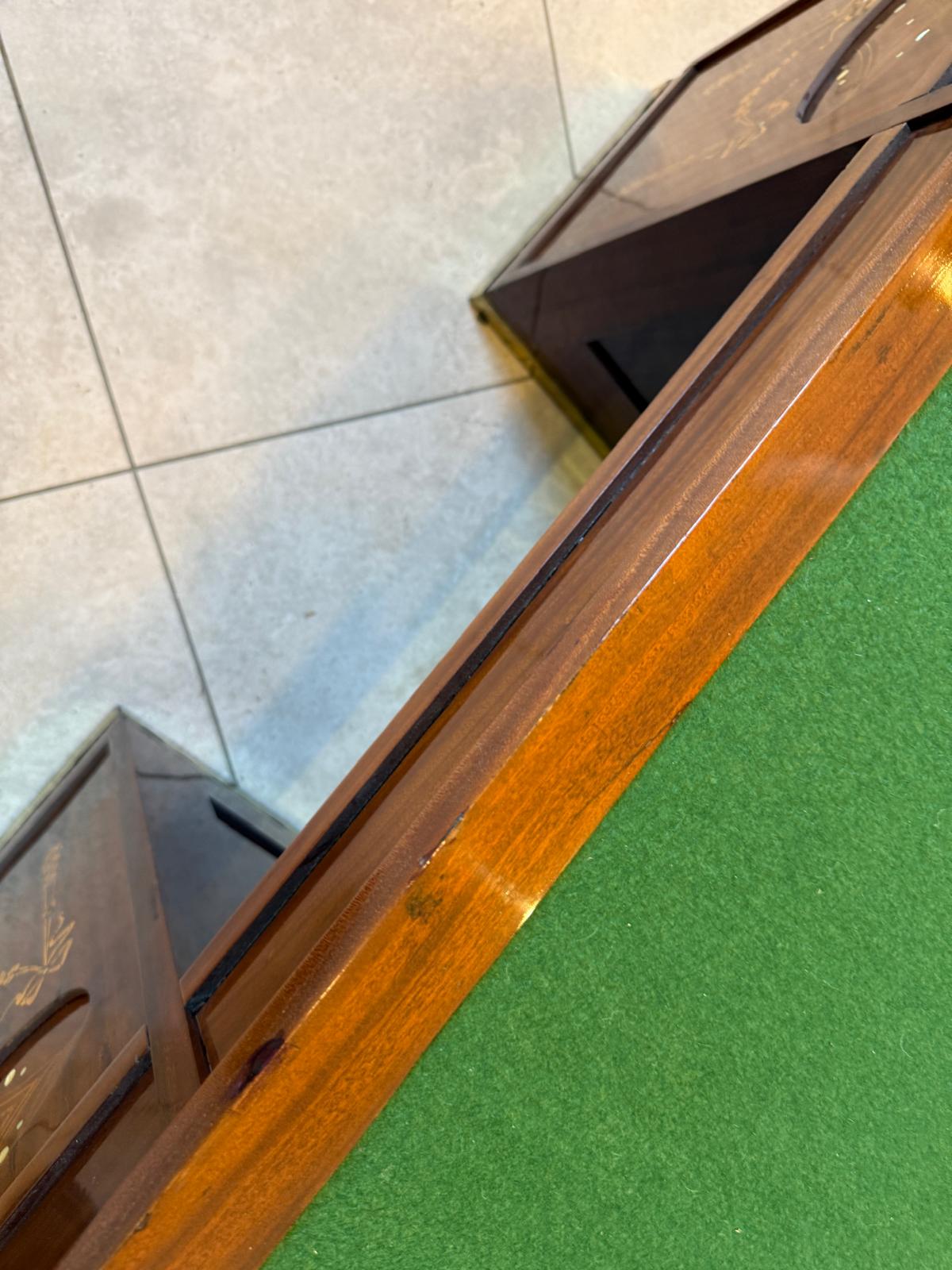 Originaler Jugendstil Schreibtisch Sekretär Freisteher Antiquität D1216