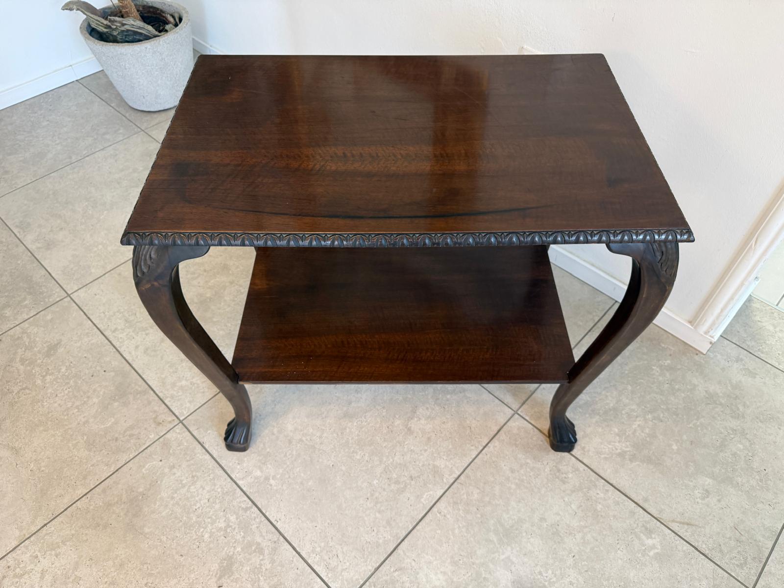 Originaler Historismus Tisch Serviertisch Beistelltisch Unikat D2931