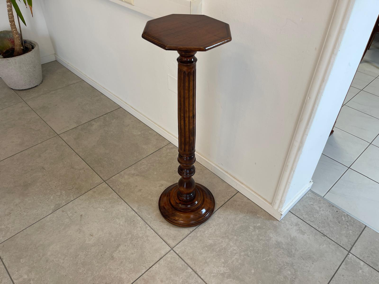 Postament Säule Podest Blumentisch Ablage Figurenpodest G1592
