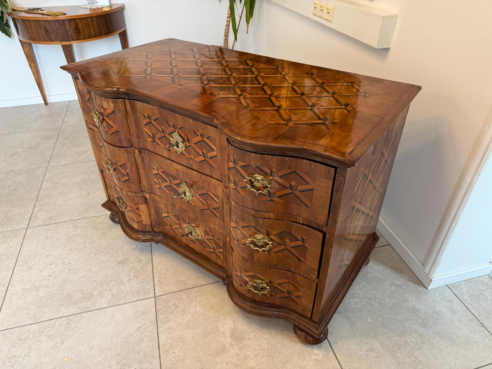 Sale Authentische Barock Kommode Ladenkommode Original Antiquität G2250