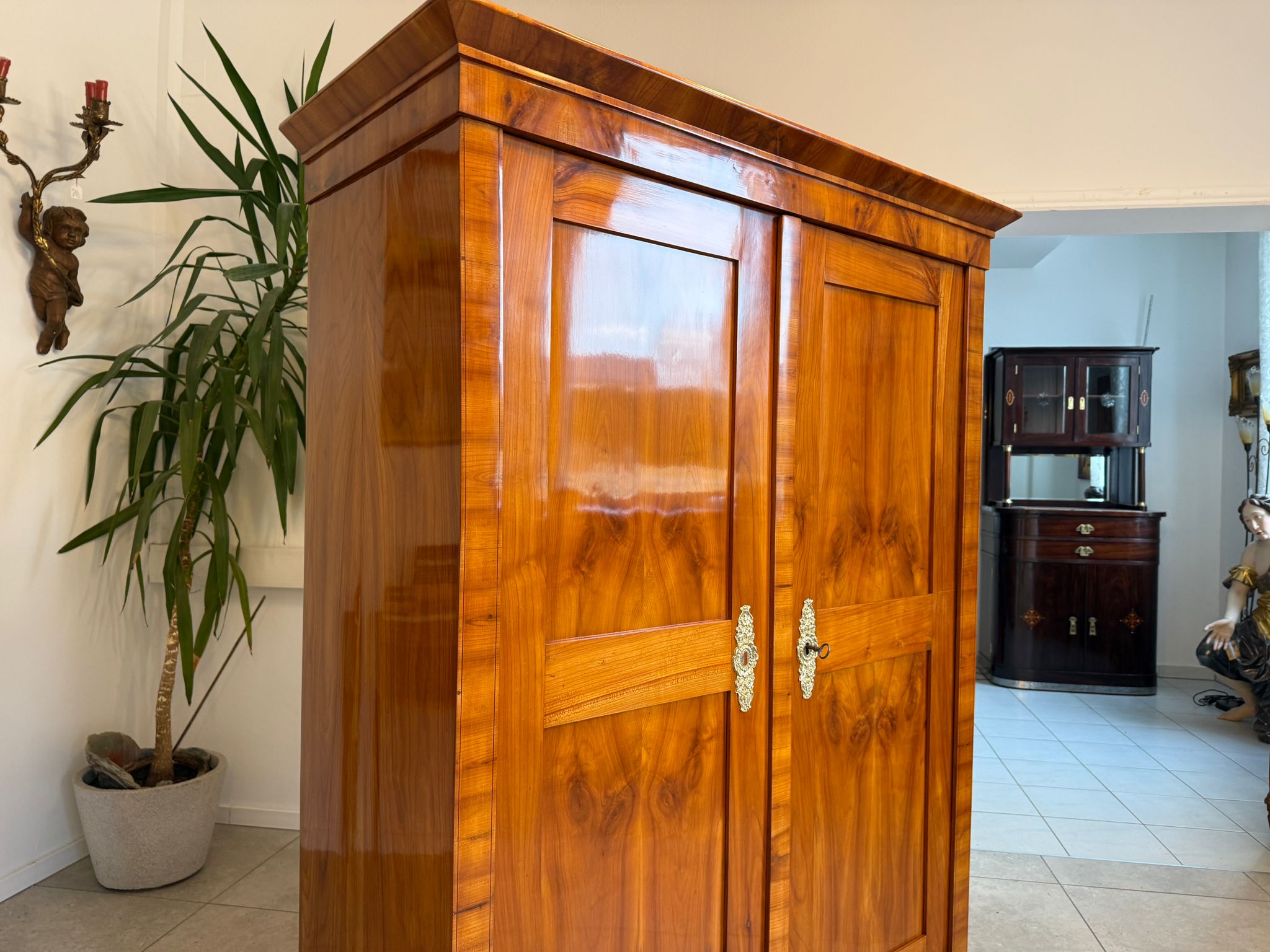 Sale Original Biedermeier Schrank Kasten Restauriert Antiquität D1046
