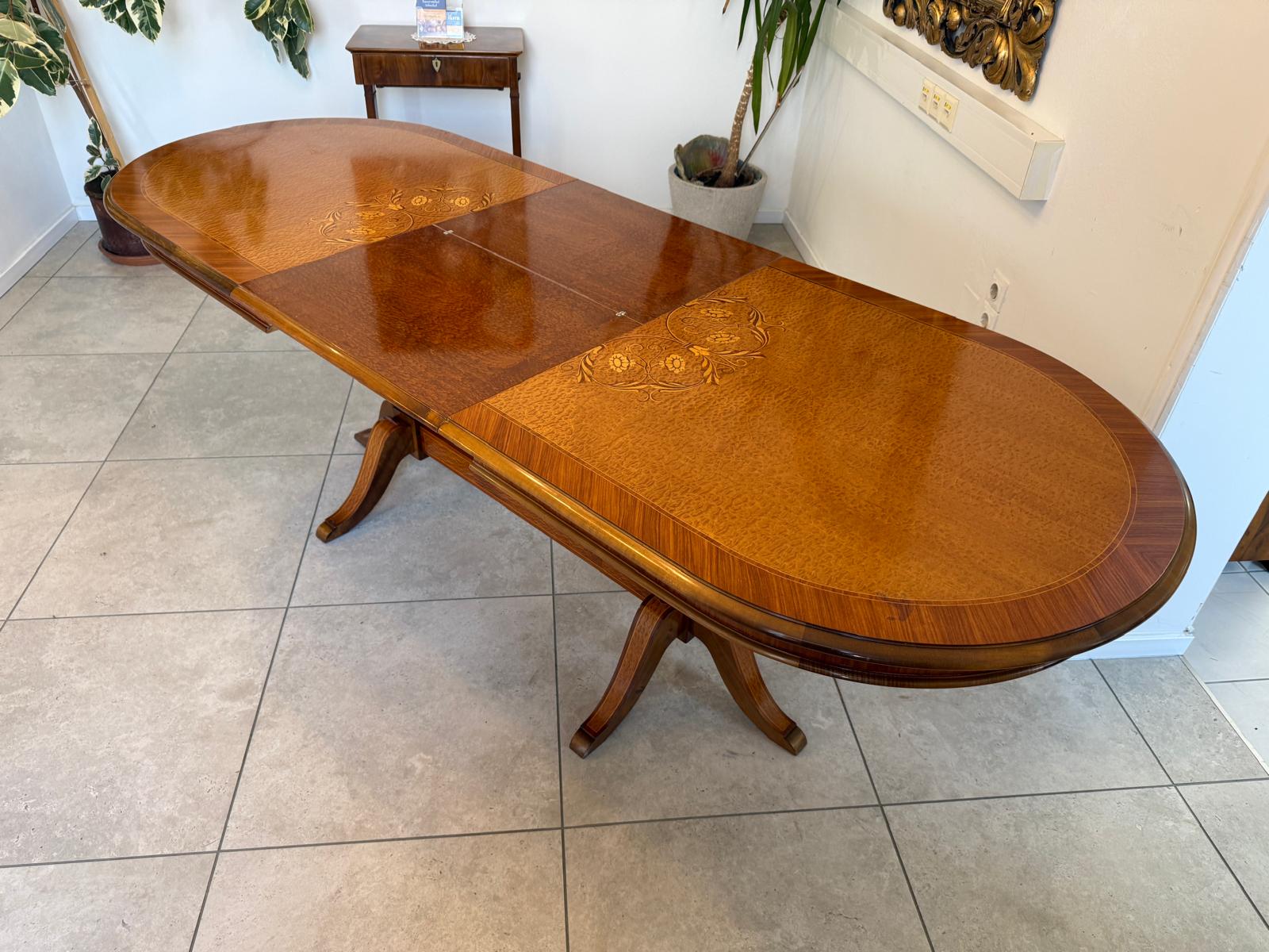 Auszugtisch Esszimmertisch Barockstil Tisch Stilmöbel D1240