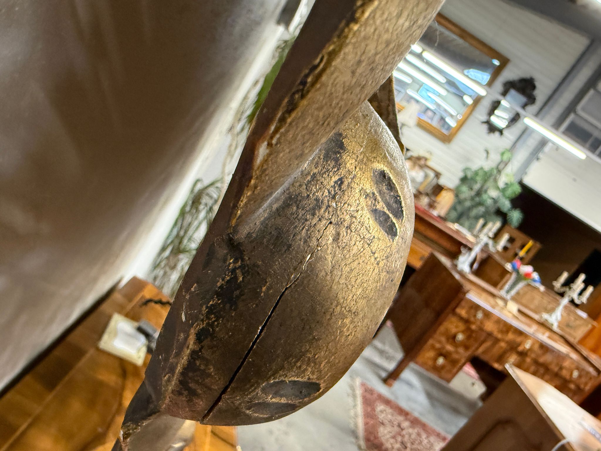 Sale Ovaler Florentiner Spiegel Barockspiegel Akanthusblattschnitzkunst Altvergoldet D1109