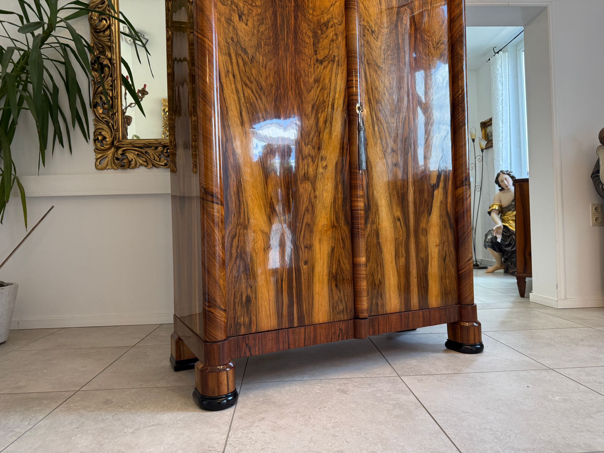 Biedermeier Schrank Kleiderkasten Hallenschrank Antiquität Traum Restauriert D2374