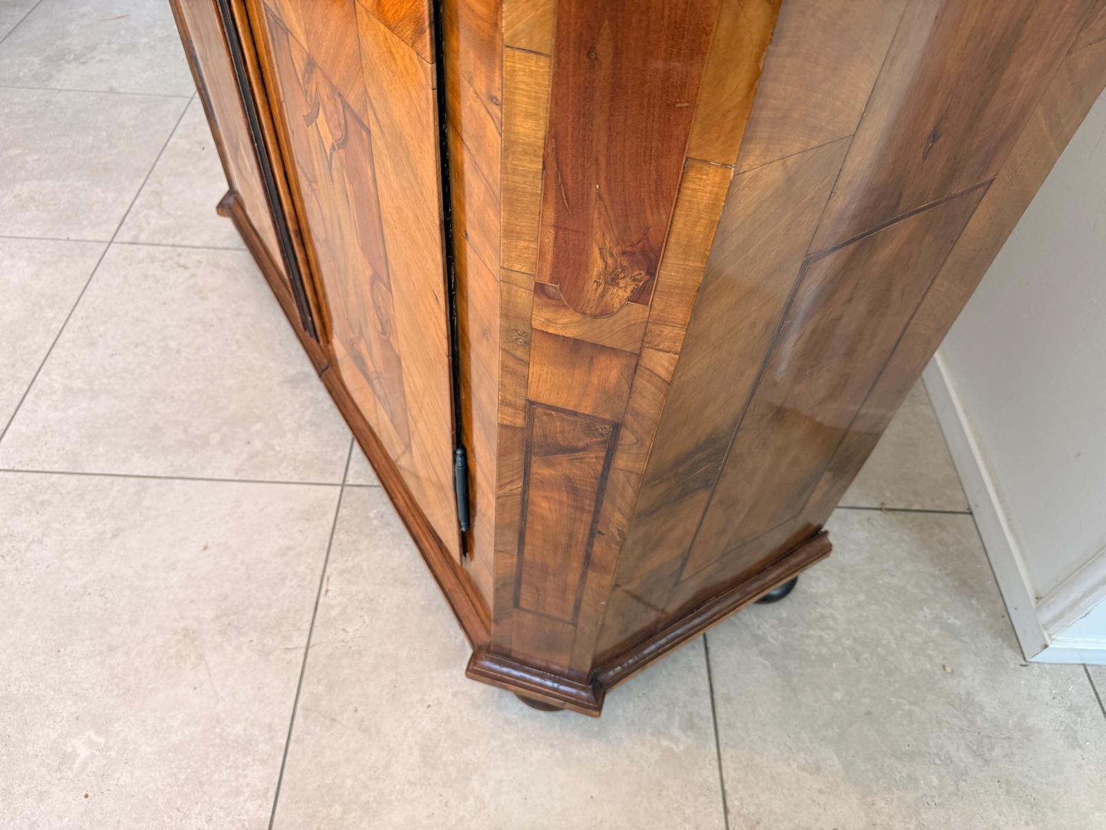 Prachtvoller Barockschrank Bauernschrank Antik Authentisch D2816