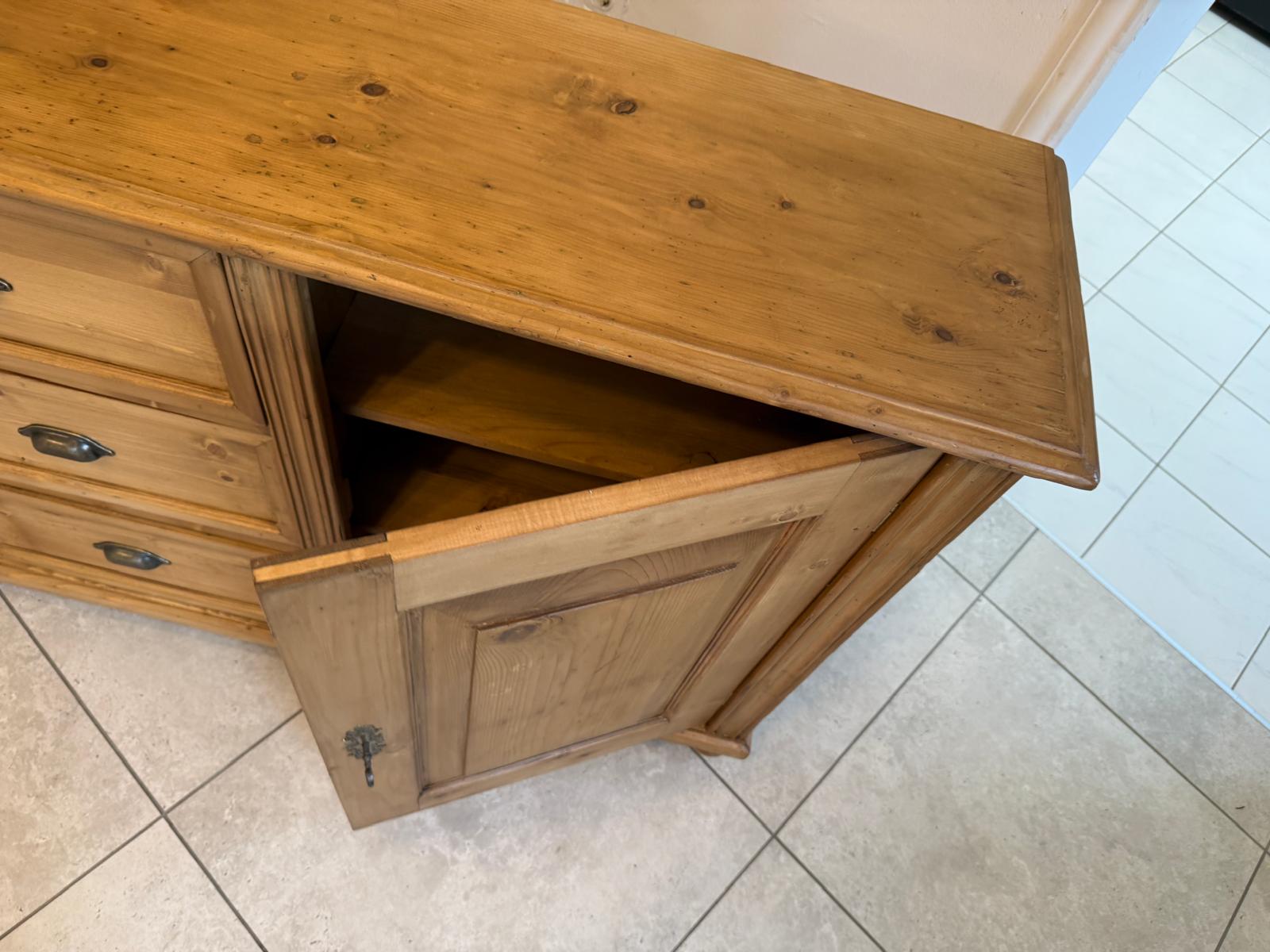 Ladenkommode Bauernmöbel Bauernmöbel Bauernschrank Weichholz D1113