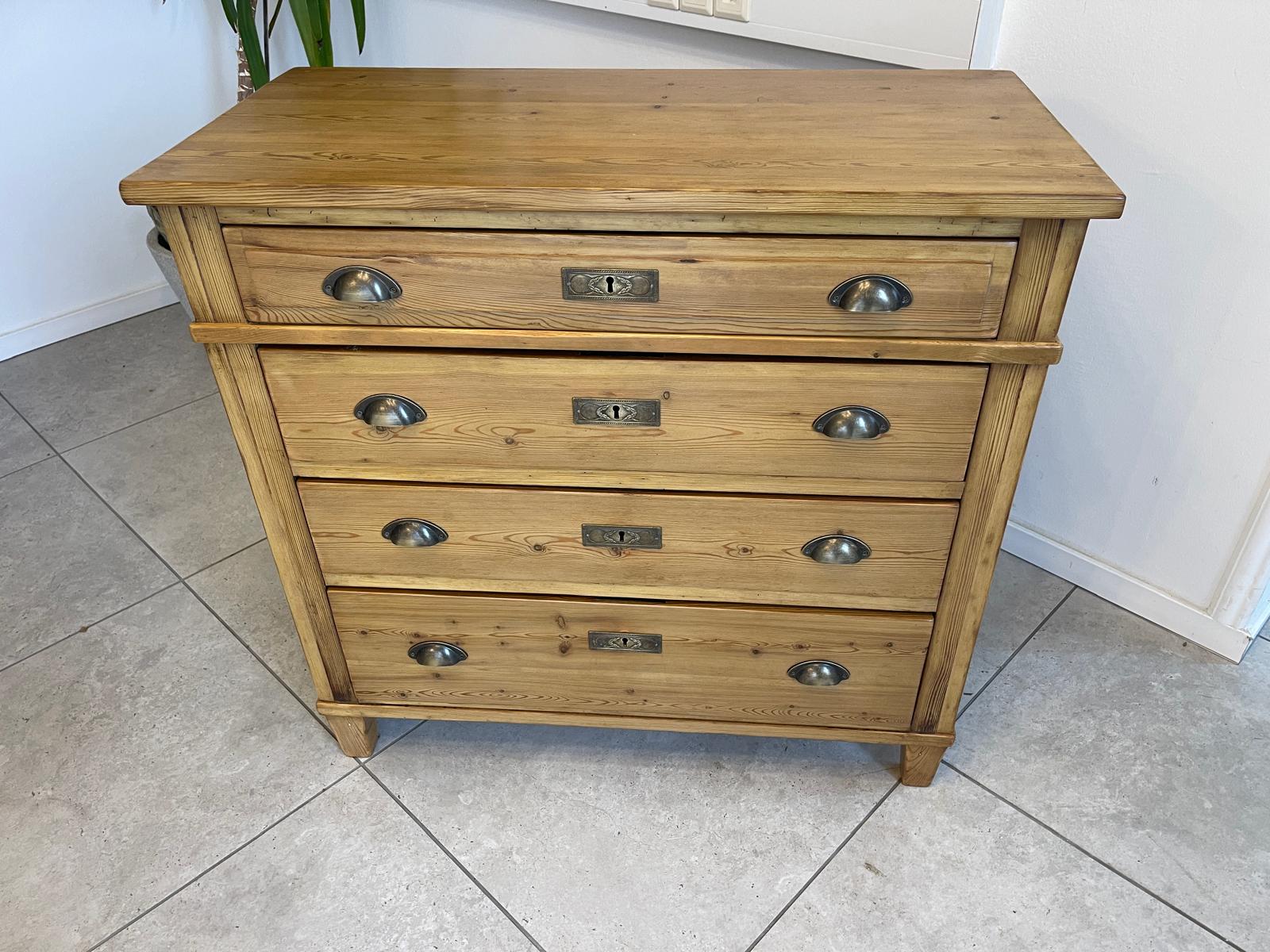 Originale Gründerzeit Kommode Restauriert A5478