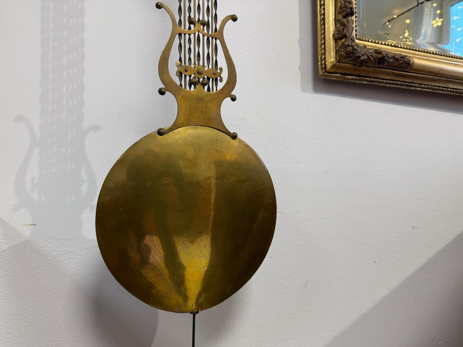 Comtoise Frankreich Wanduhr Rarität Lyrapendel G2323