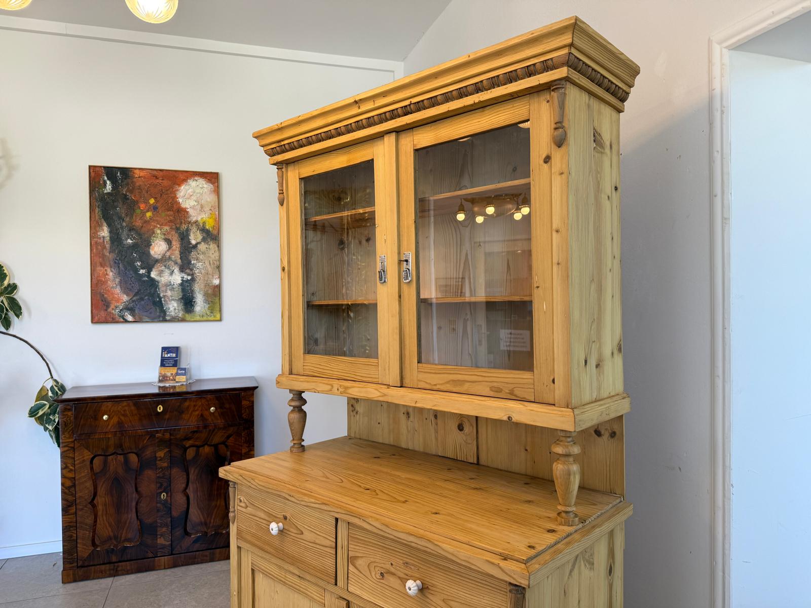 Jugendstil Küchenbuffet Küchenschrank Küchenkredenz Original D2407