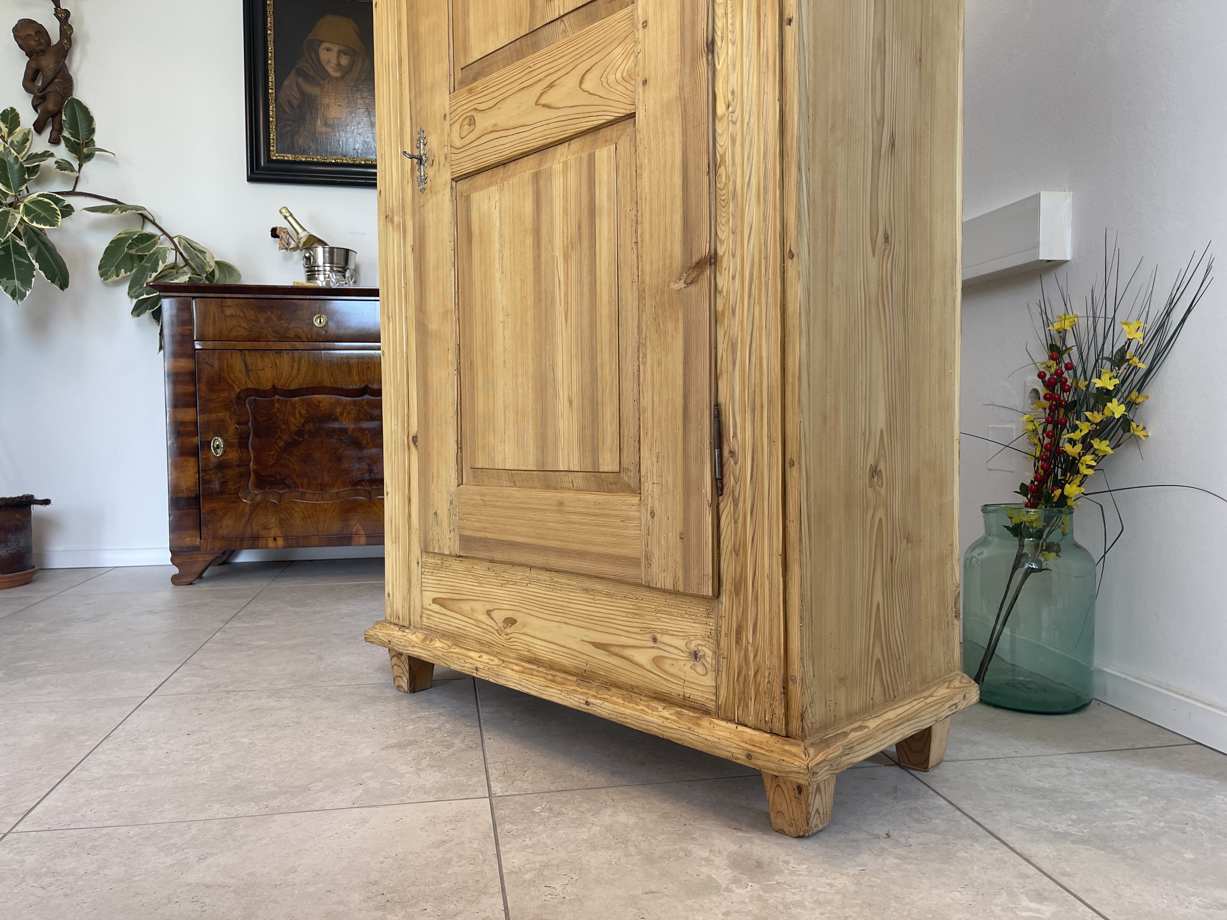 IMG_8409 Biedermeier Bauernschrank Naturholzschrank A4402