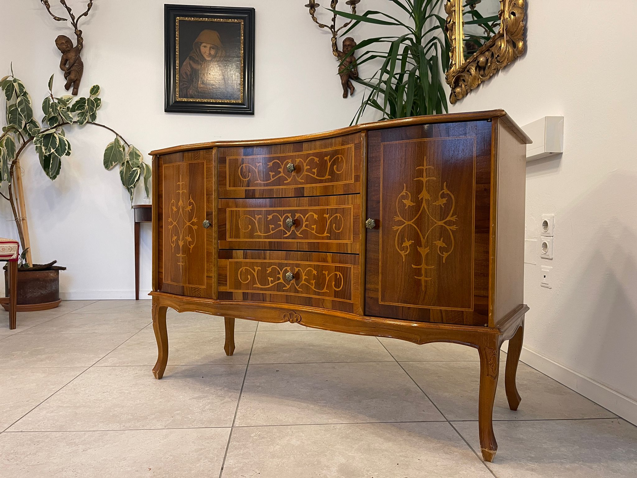 507bf025-9a3f-458a-bab1-426c7aaed1c6 Anrichte Sideboard Kommode Barockstilkommode 3 Laden Kommode A5119