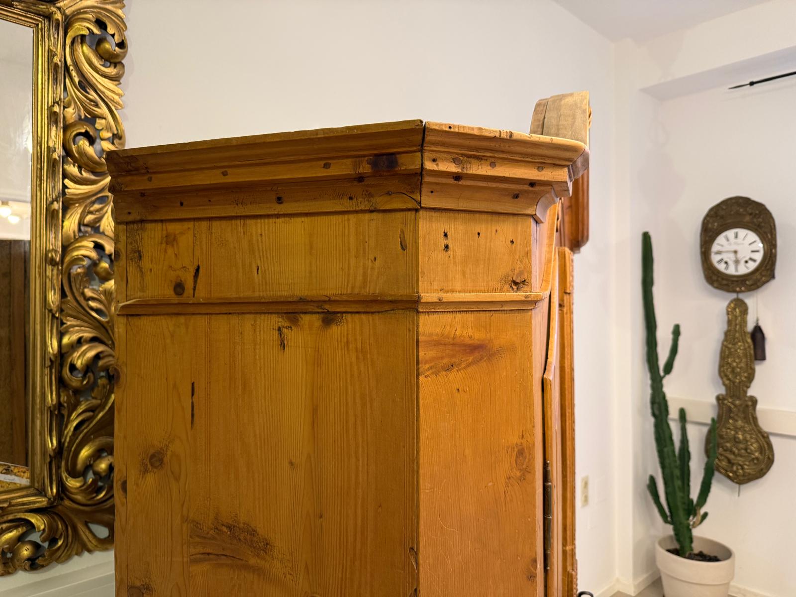 Barocker Brotschrank Almerschrank Vorratsschrank Bauernkasten Antik D1132