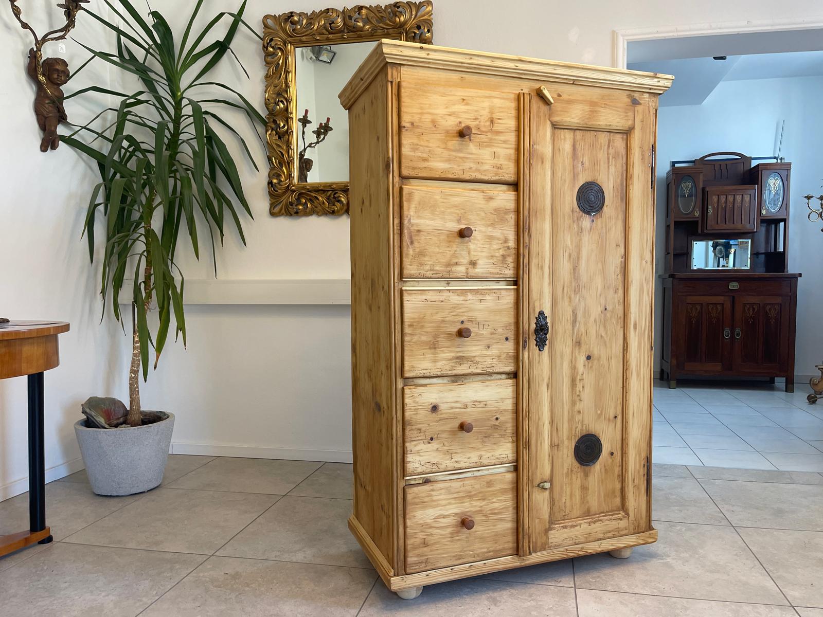 Biedermeier Brotschrank Almerschrank Speiskasten G1303-1