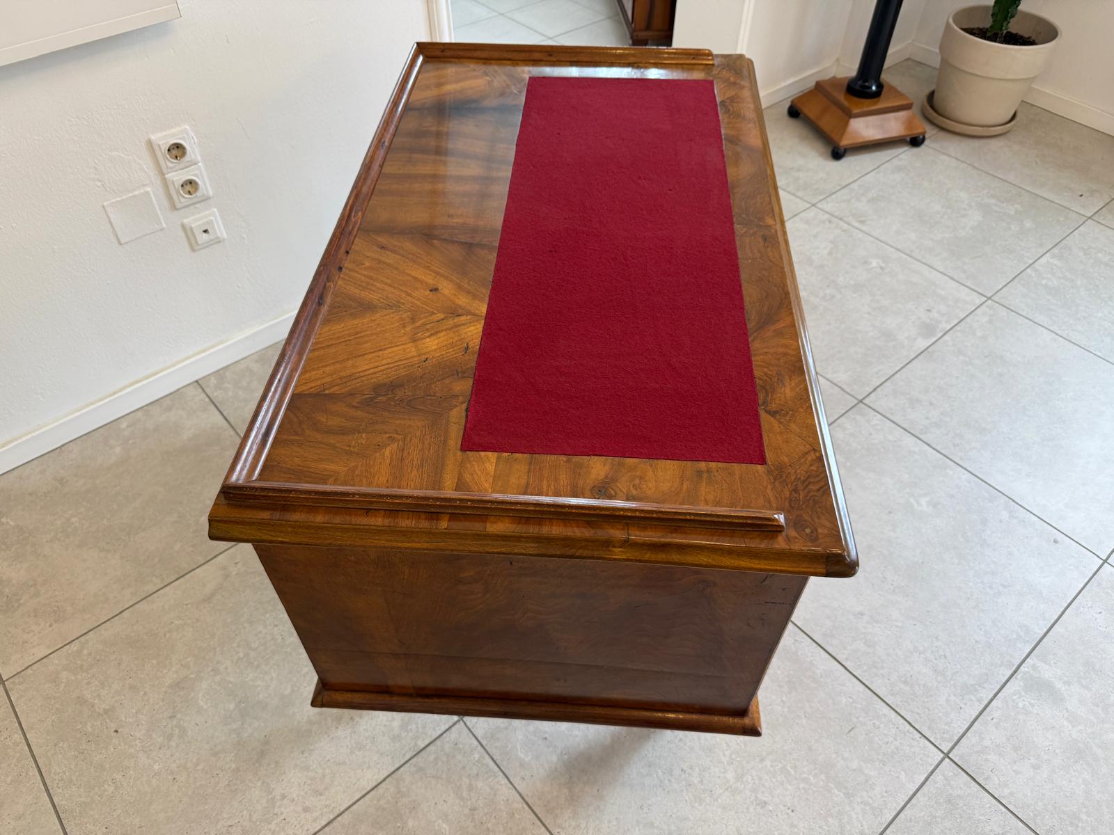 Sale Originaler Gründerzeit Schreibtisch Sekretär Nussholz G1857-1