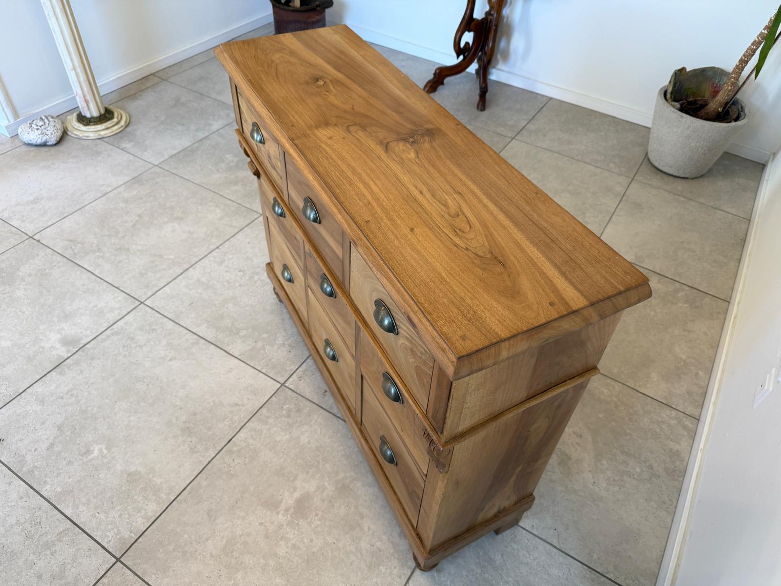Bäuerliche Ladenkommode Apothekenschrank Anrichte G1787