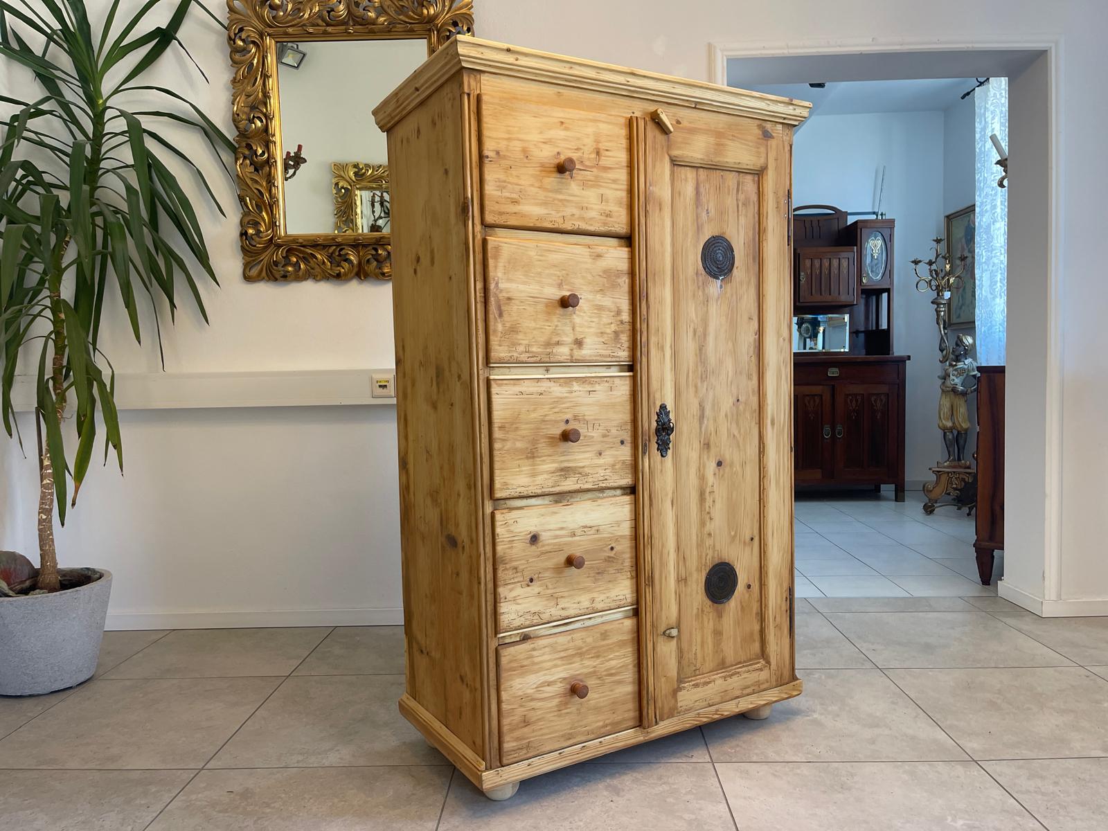 Biedermeier Brotschrank Almerschrank Speiskasten G1303-1