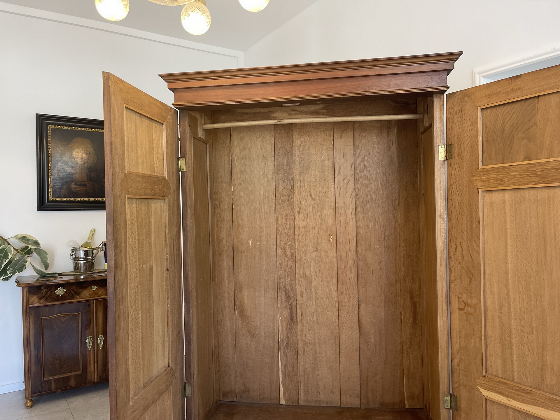 Bauernschrank_08abRBDWS0s9eUu Gründerzeit Schrank Eichenholz Geschnitzt B1553