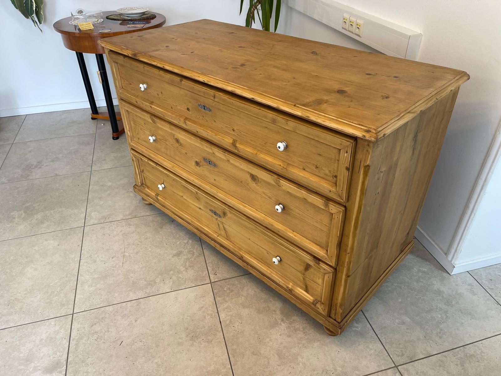 Restaurierte Übergroße Biedermeier Kommode Ladenkommode Bauernstube G1234