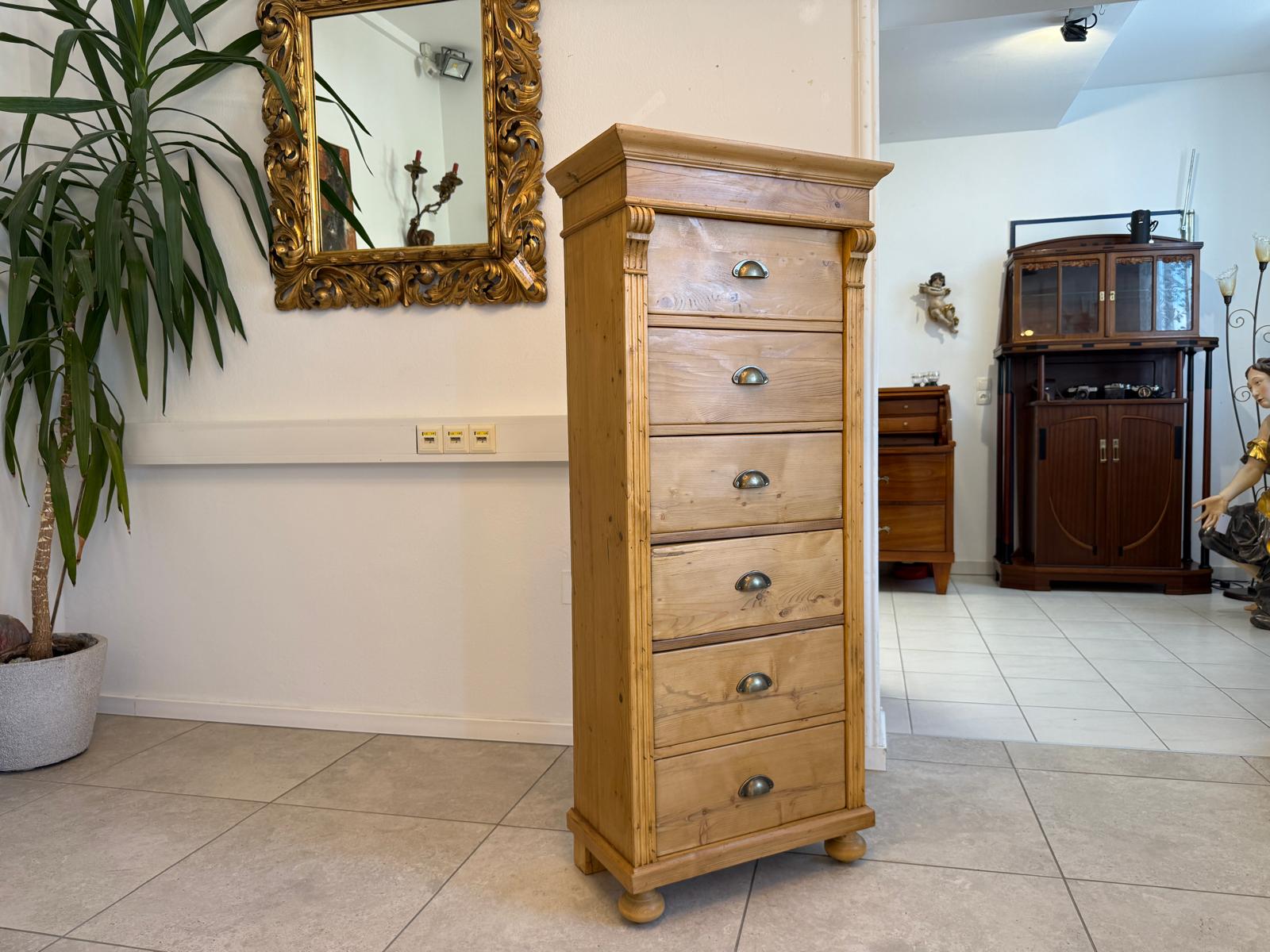 Bäuerliche Kommode 6 Ladenkommode Landhausmöbel Weichholzmöbel G1935