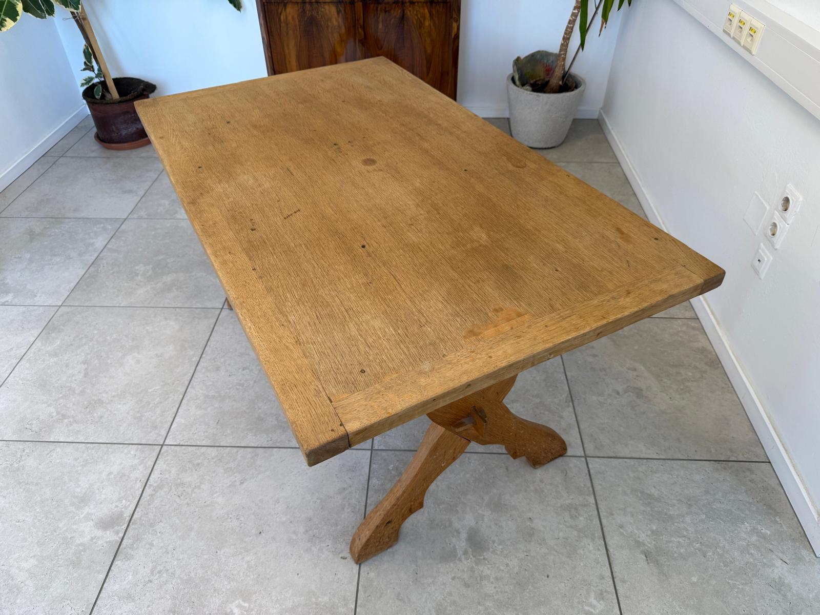Bauerntisch Tafeltisch Tisch Eichenholz G1900