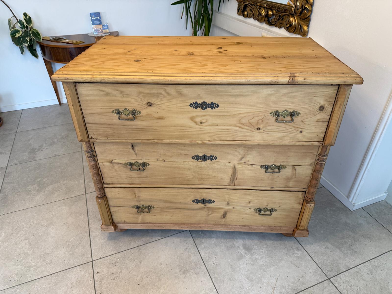 restaurierte Biedermeier Kommode Ladenkommode Antik G2295