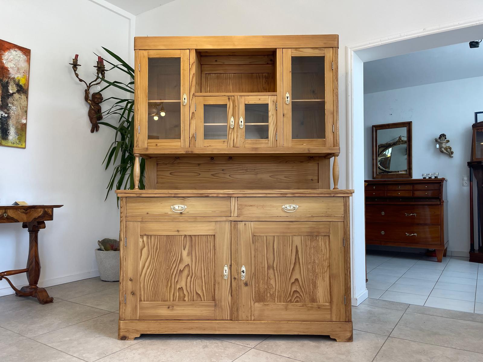 Jugendstil Küchenbuffet Küchenschrank Küchenkredenz G1704