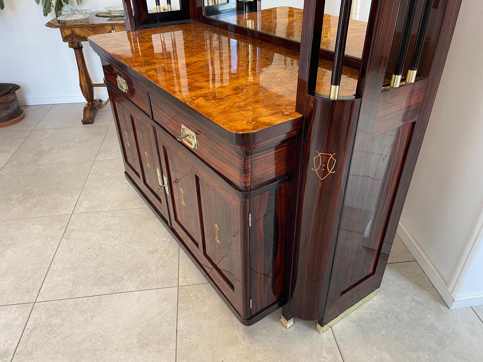 SALE Restauriertes Jugendstil Kredenz Etagere  Bücherschrank Traum Antiquität G1444