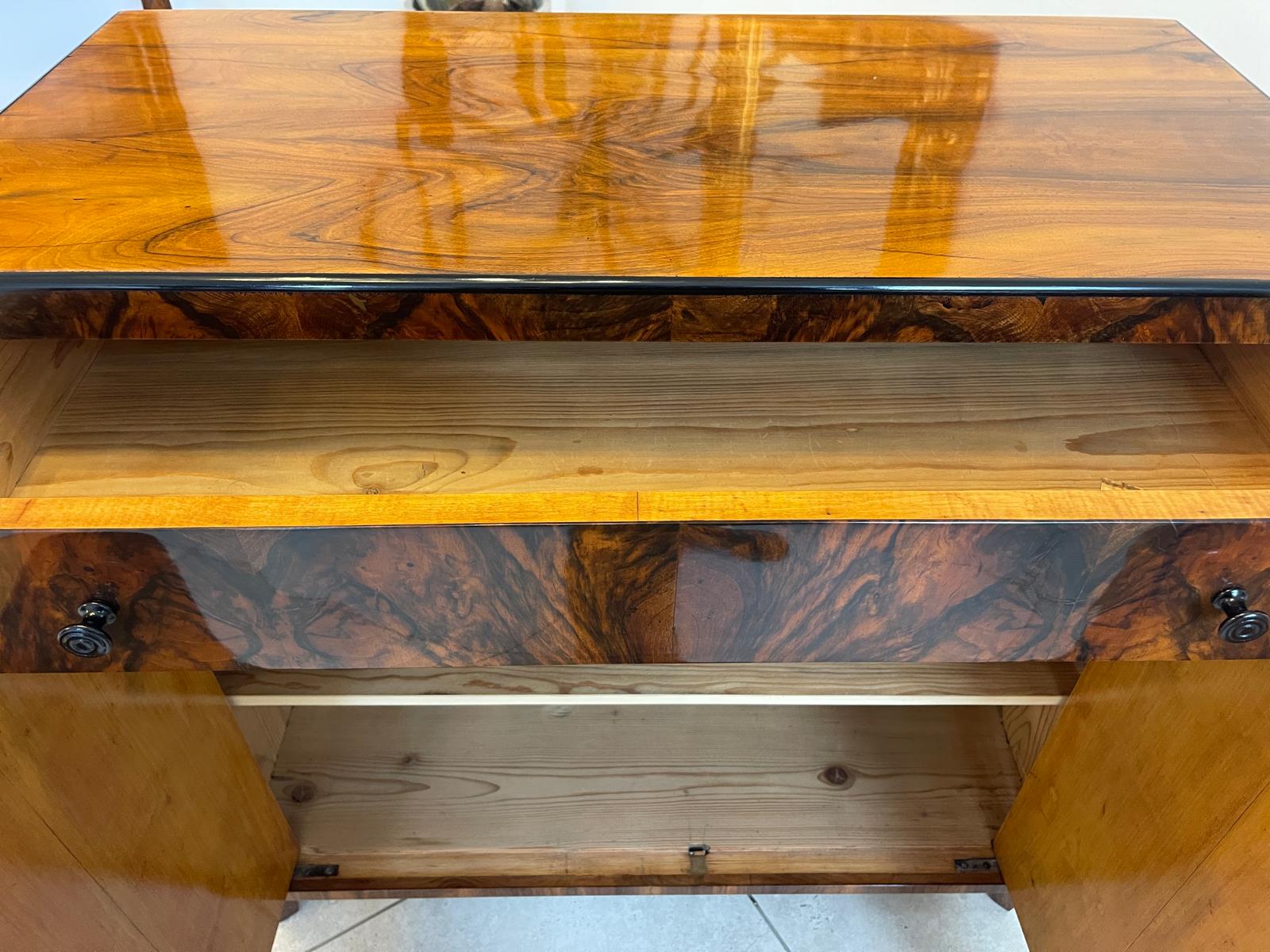 Sale Restaurierte Biedermeier Anrichte Trumeau Nussholz Antiquität G1507