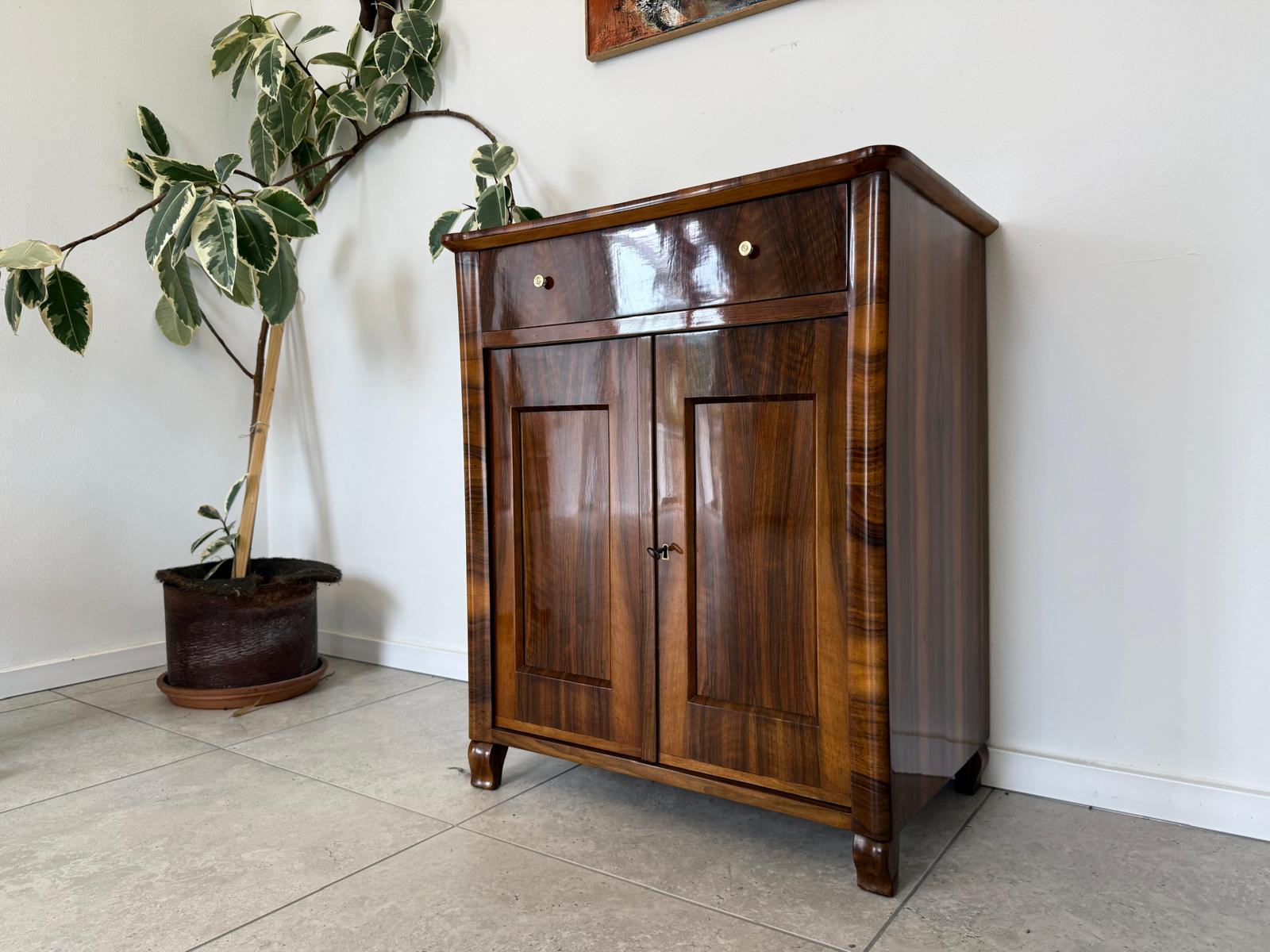 Restauriertes Biedermeier Trumeau Anrichte  Antiquität D2872