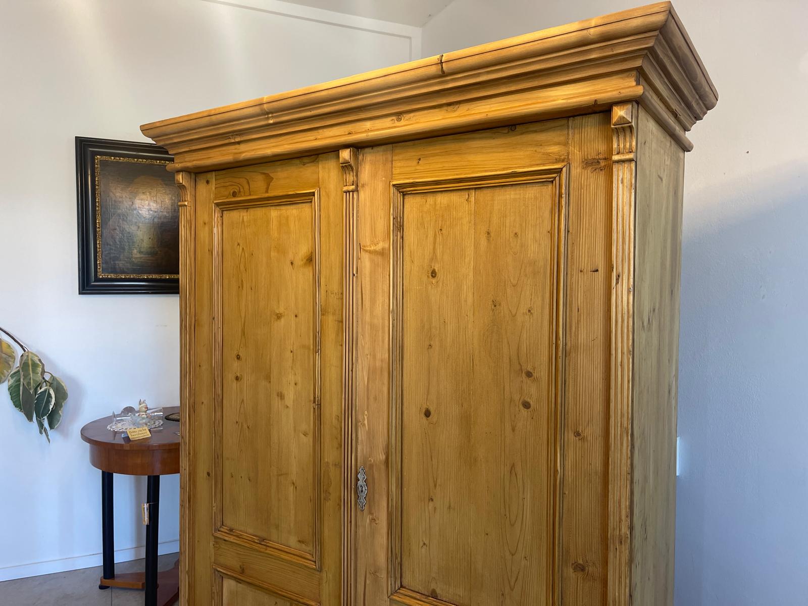 Sale Steirischer Biedermeier Bauernschrank Naturholzschrank Bauernmöbel Antik G1299