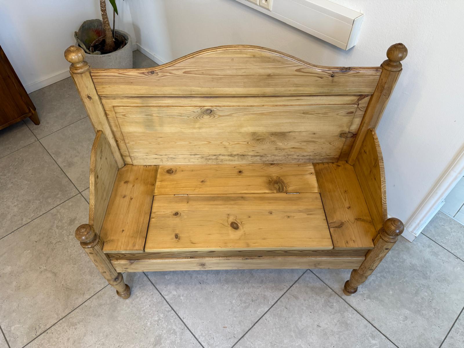 Provinzielle Bäuerliche  Truhenbank Landhausbank Bankerl G2004