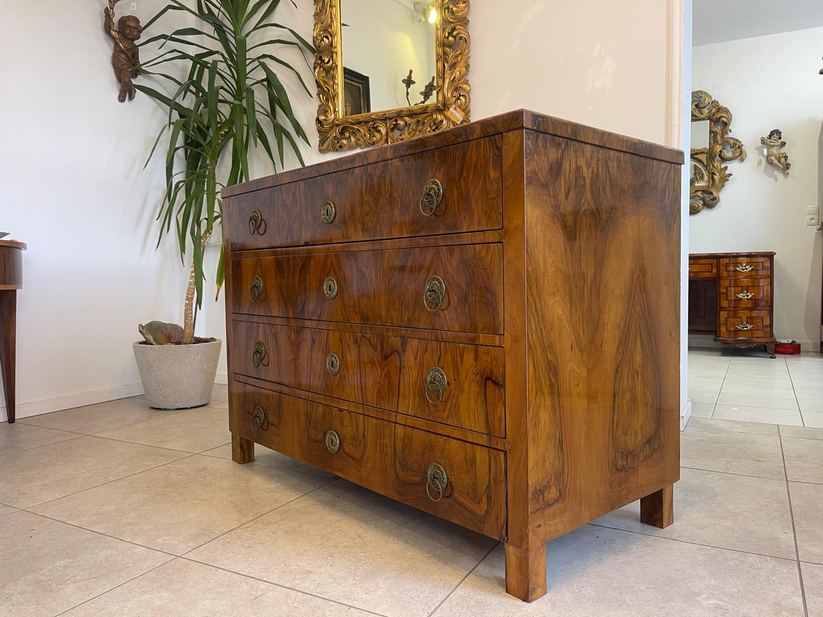 Biedermeier Schreibkommode Ladenkommode Original Antiquität G1092