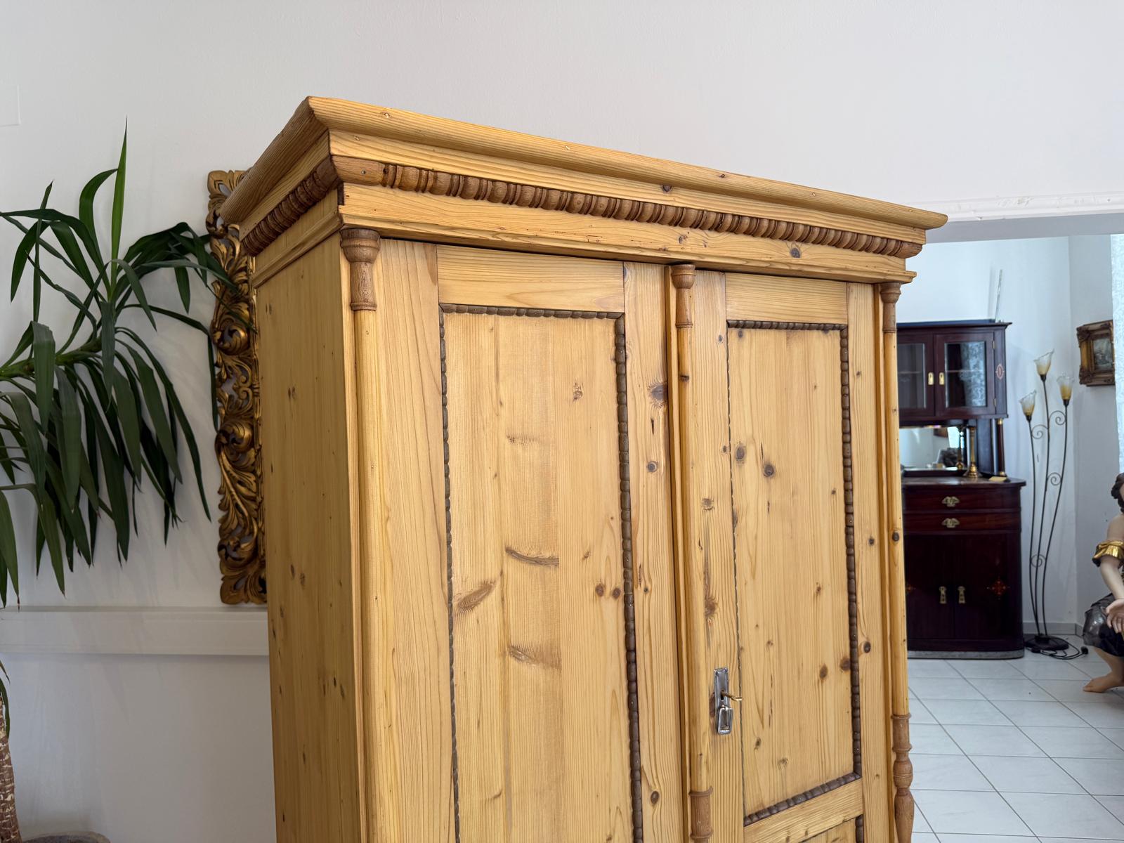 Sale Gründerzeit Bauernschrank Weichholz Steiermark Weichholz D2780
