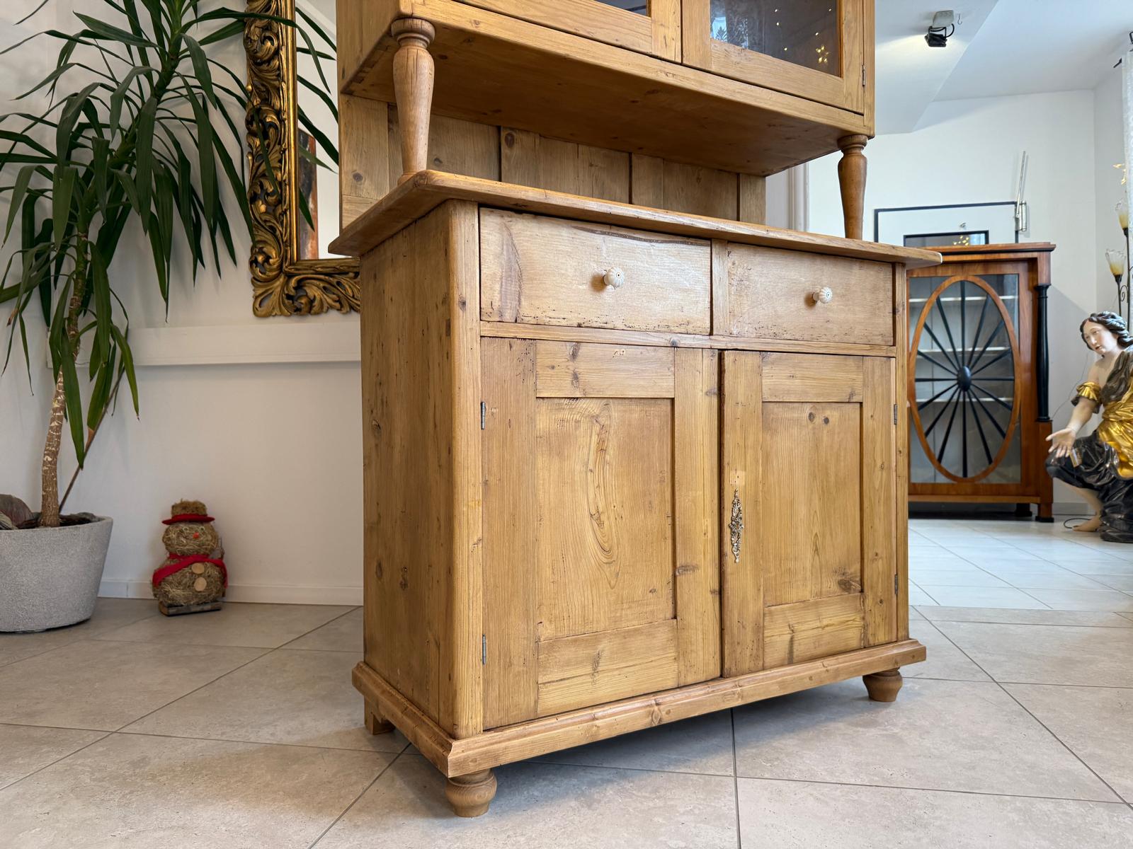 Jugendstil Küchenschrank Küchenkredenz Antik G2333