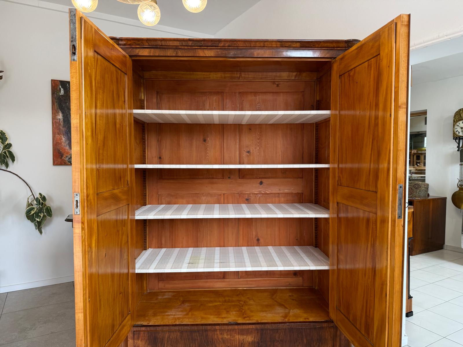 Sale Original Biedermeier Schrank Kasten Nussholz Antiquität D2365