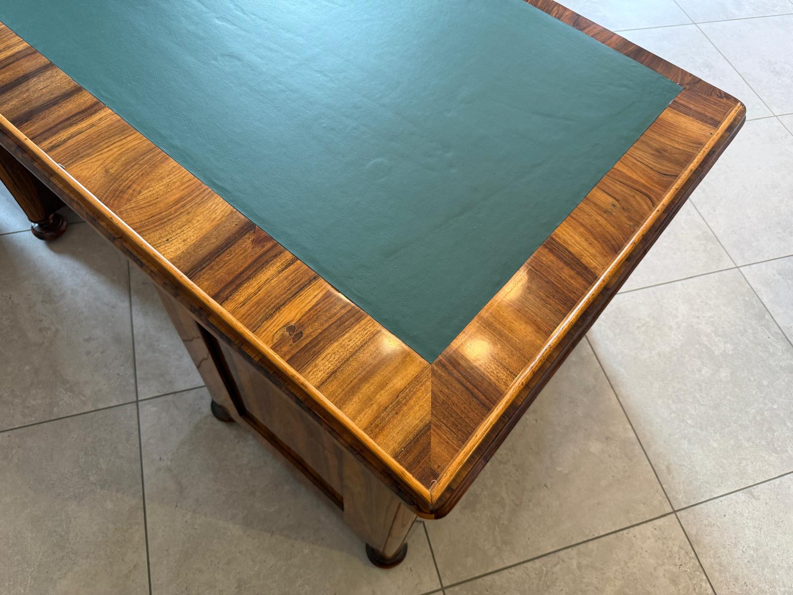 Restaurierter Großer Biedermeier Schreibtisch Sekretär D2678