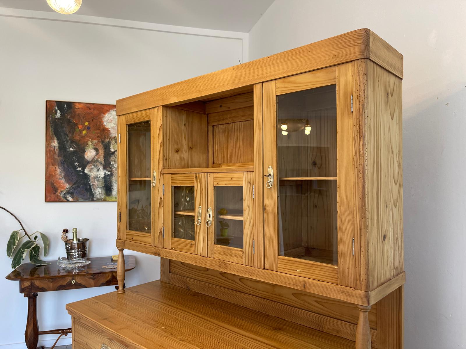 Jugendstil Küchenbuffet Küchenschrank Küchenkredenz G1704