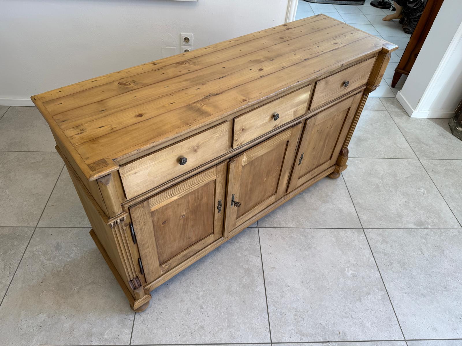 Apothekenschrank 3 Ladenkommode Ladenschrank D2342