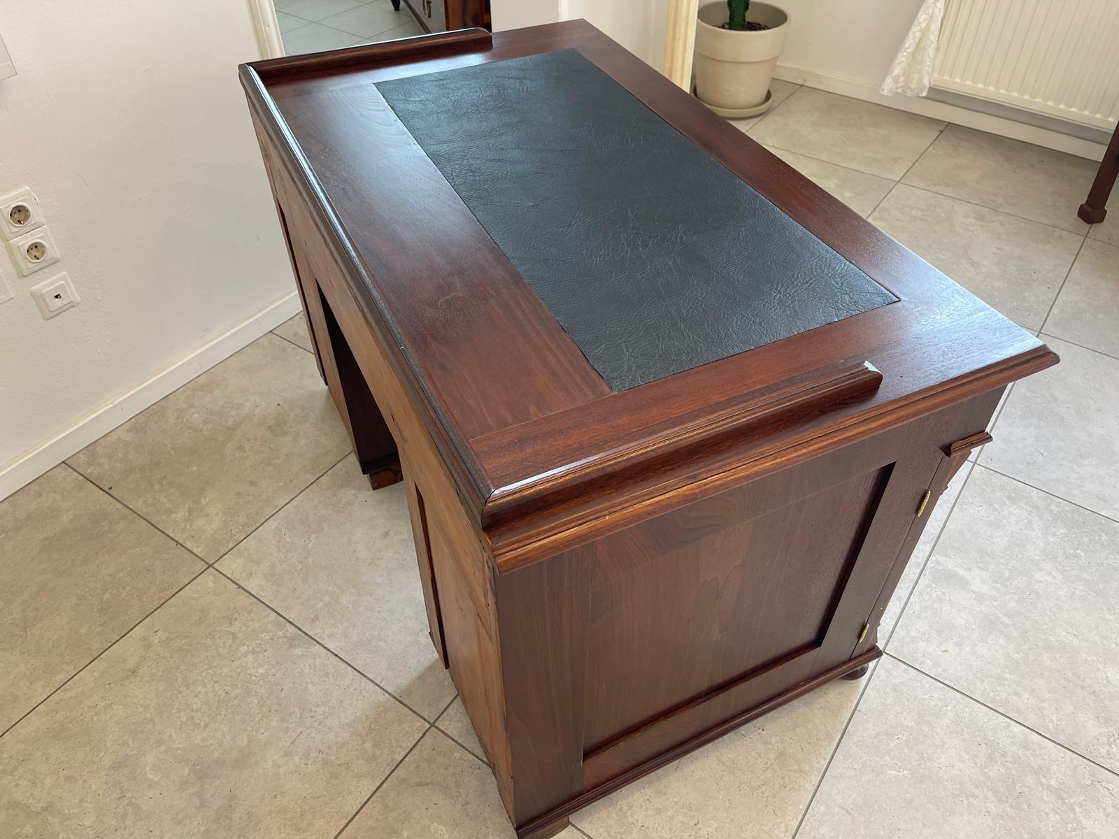 Sale Original Gründerzeit Schreibtisch Sekretär Eichenholz Antiquität G1131