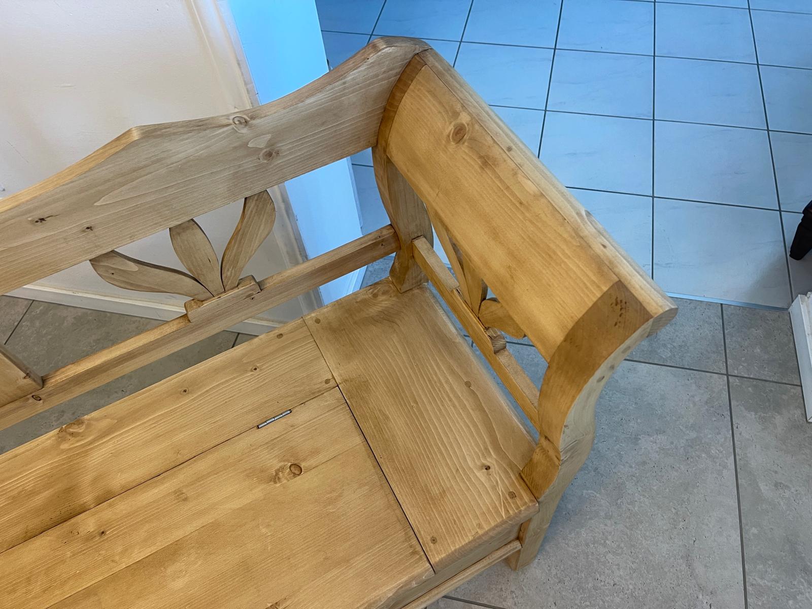 Truhenbank Küchenbank Bauernmöbel Bauernmöbel G1300