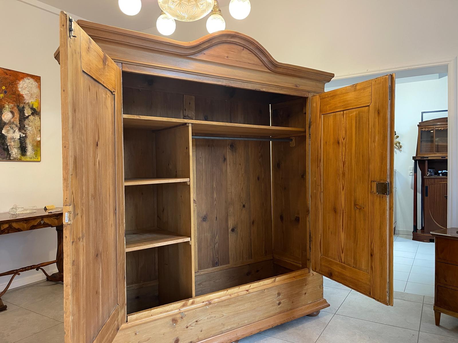 Originaler Bauernschrank Biedermeierschrank Hallenschrank Bauernkasten G1692