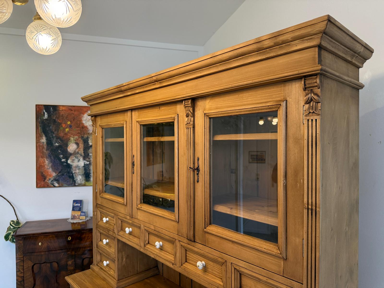Gründerzeit Küchenkredenz Bauernschrank Bauernkredenz D2508