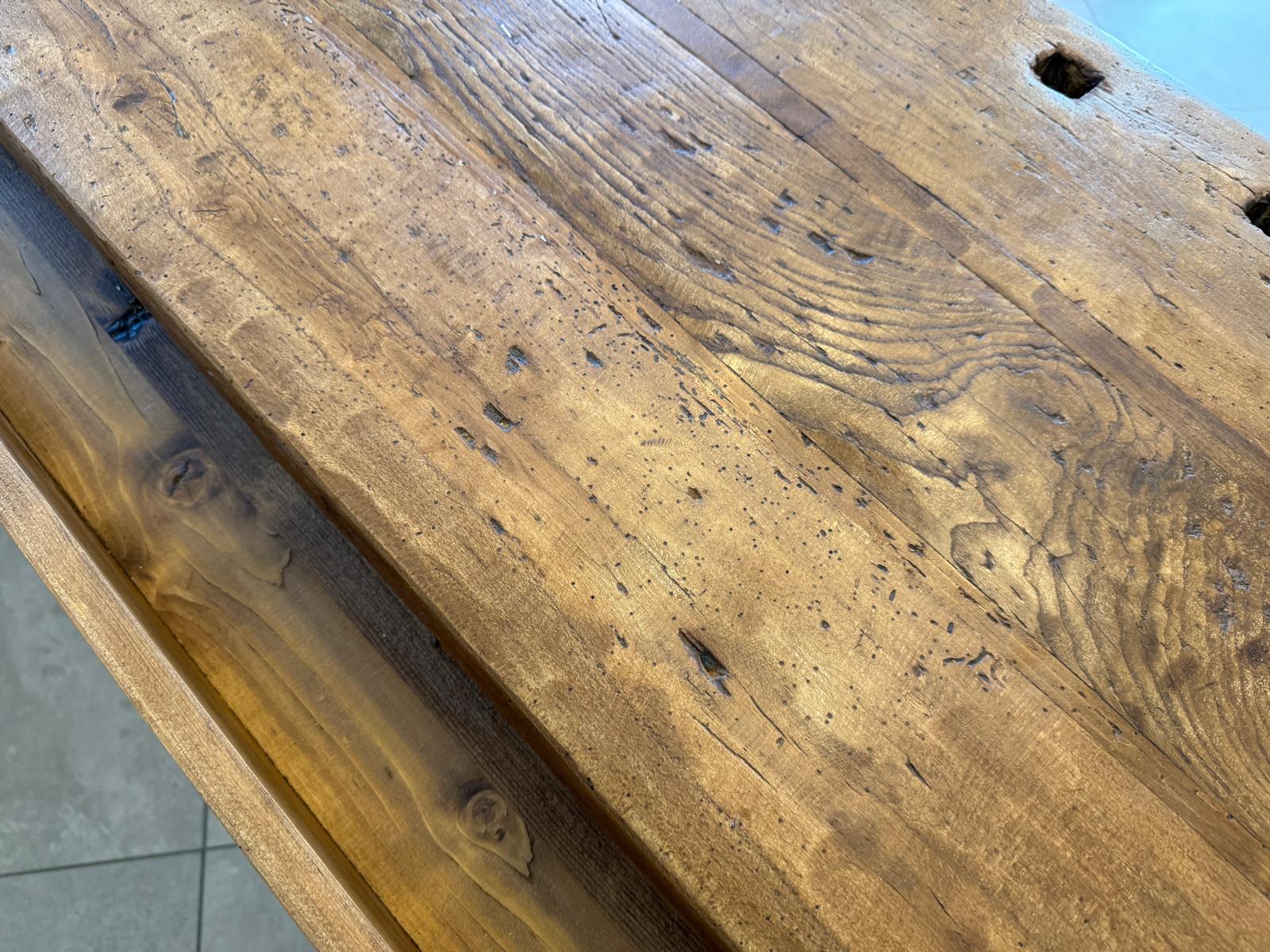 Urige Hobelbank Werkbank Pult Tresen Ladenschrank G2180