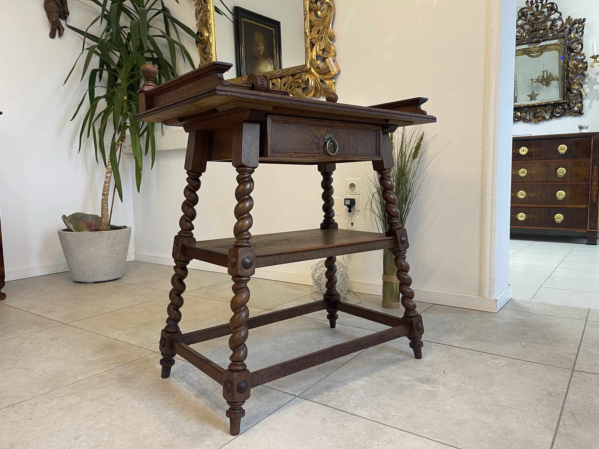 IMG_4528okjLSgRBiKV74 Originaler Gründerzeit Tisch Beistelltisch A4219