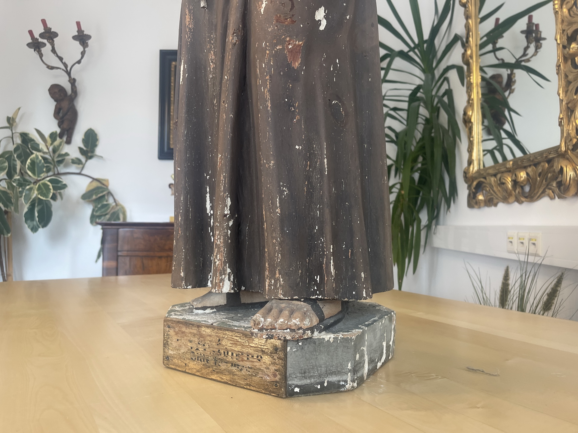 Bauernschrank_54FYrR67UAlDtMU Barocker Antonius mit Kind Holzfigur A4274