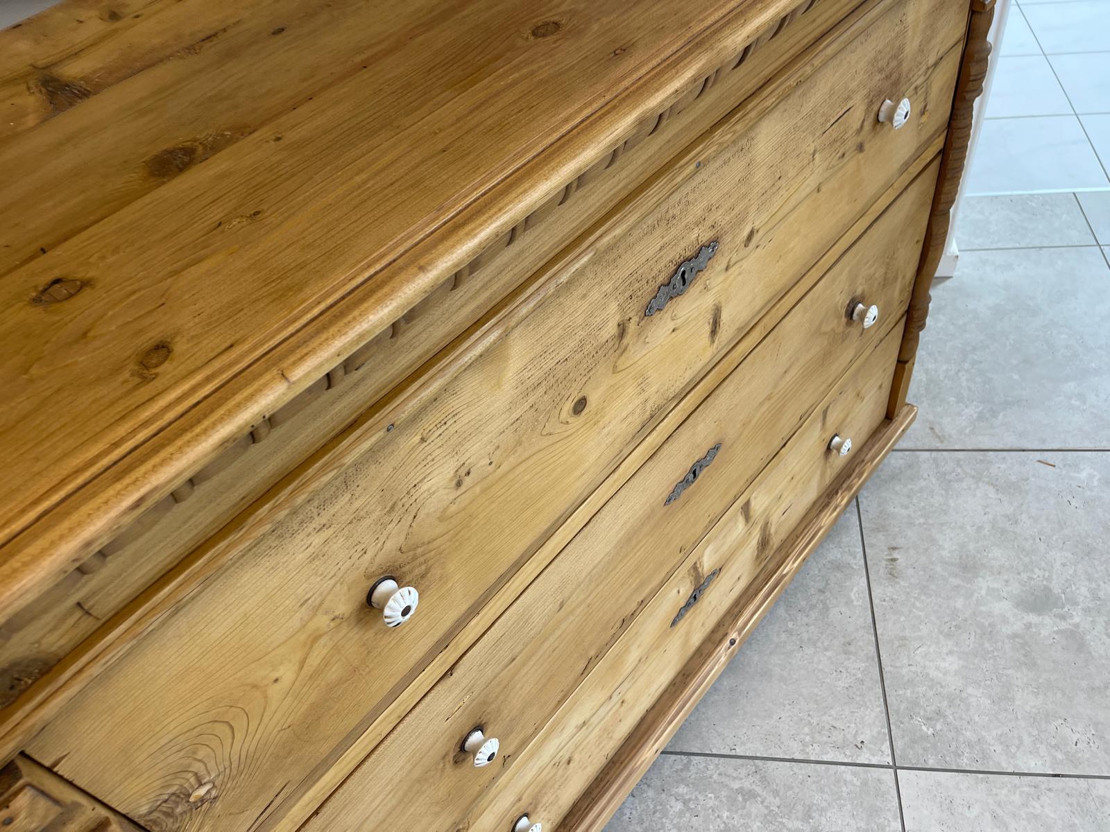 Apothekenschrank Ladenkommode Ladenschrank Gründerzeit Bauernmöbel G1686